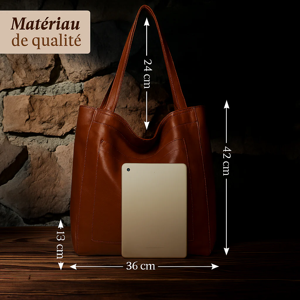 Isabelle Cuir Sac Lorena en cuir chic – Image 2