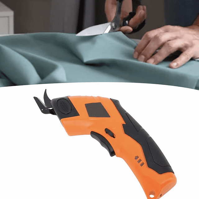 SuperScissor Ciseaux électriques professionnelles tissu cuir carton lames en acier au manganèse lames remplaçables – Image 3