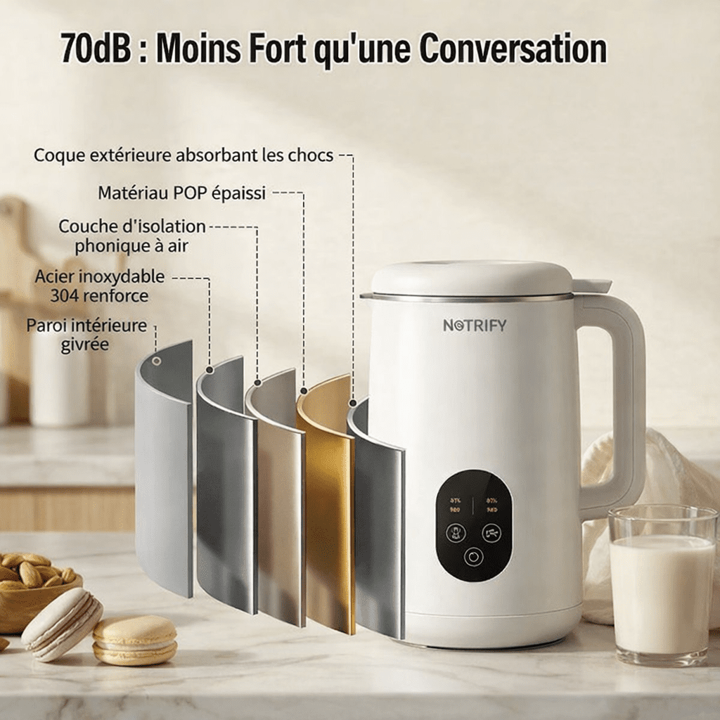 Processus de nettoyage automatique avec de la mousse visible dans le bol.