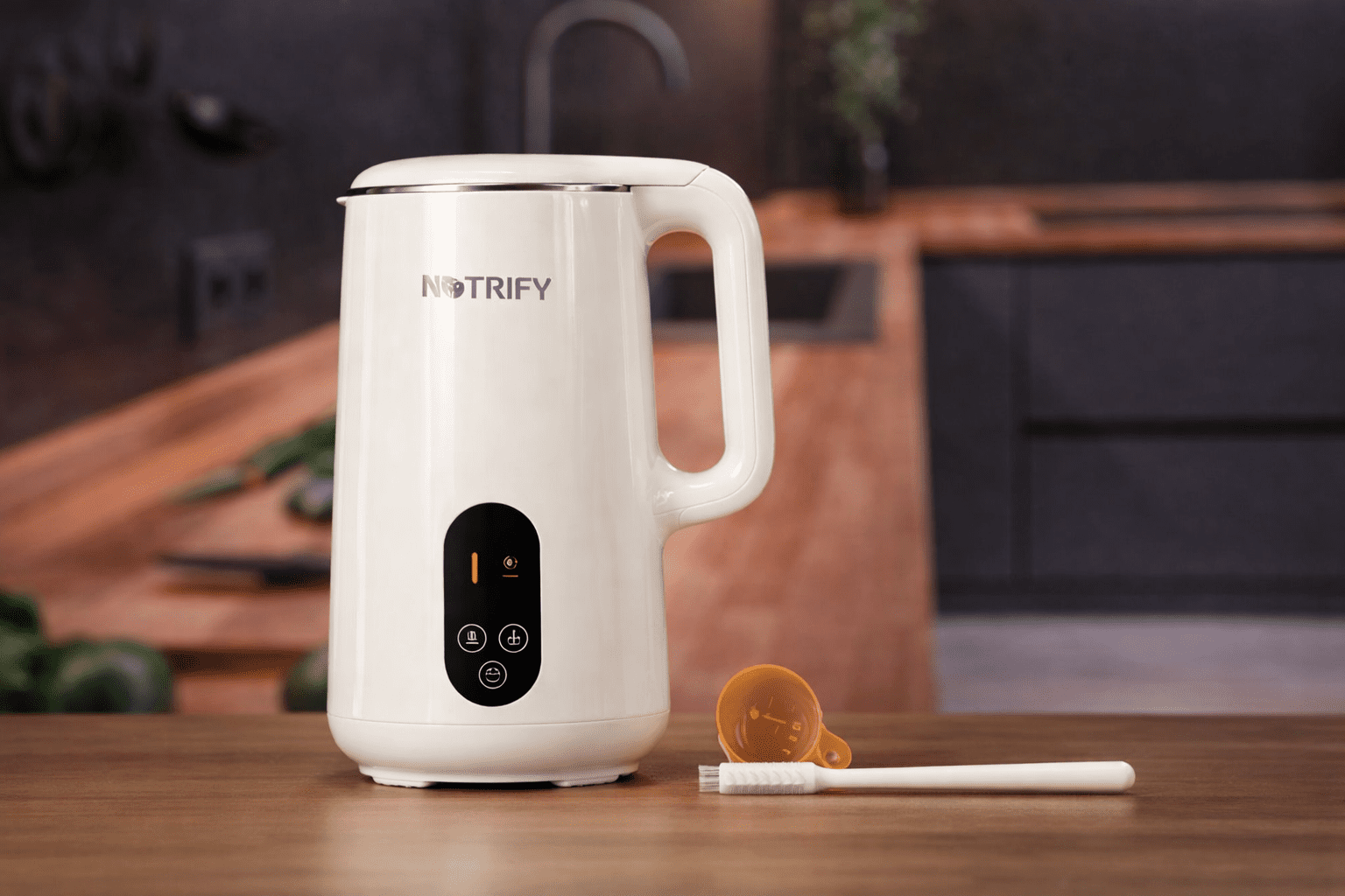 Zoom sur les boutons de commande du blender montrant les différents modes.