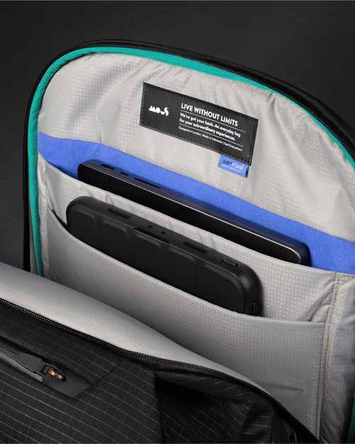 Sac ouvert montrant l’accès large au compartiment principal
