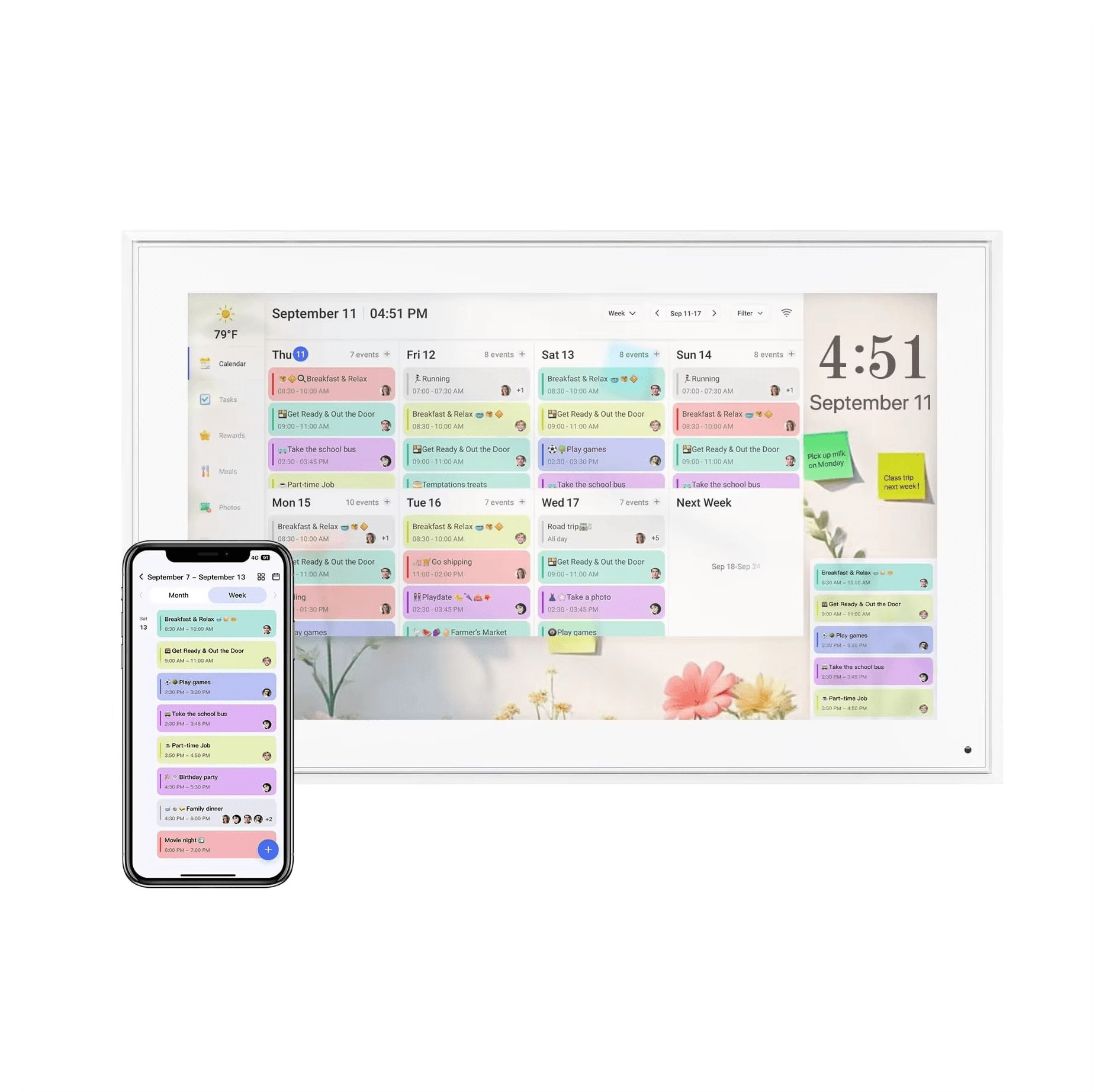 Skylight Calendar Calendrier numérique tactile – Image 3