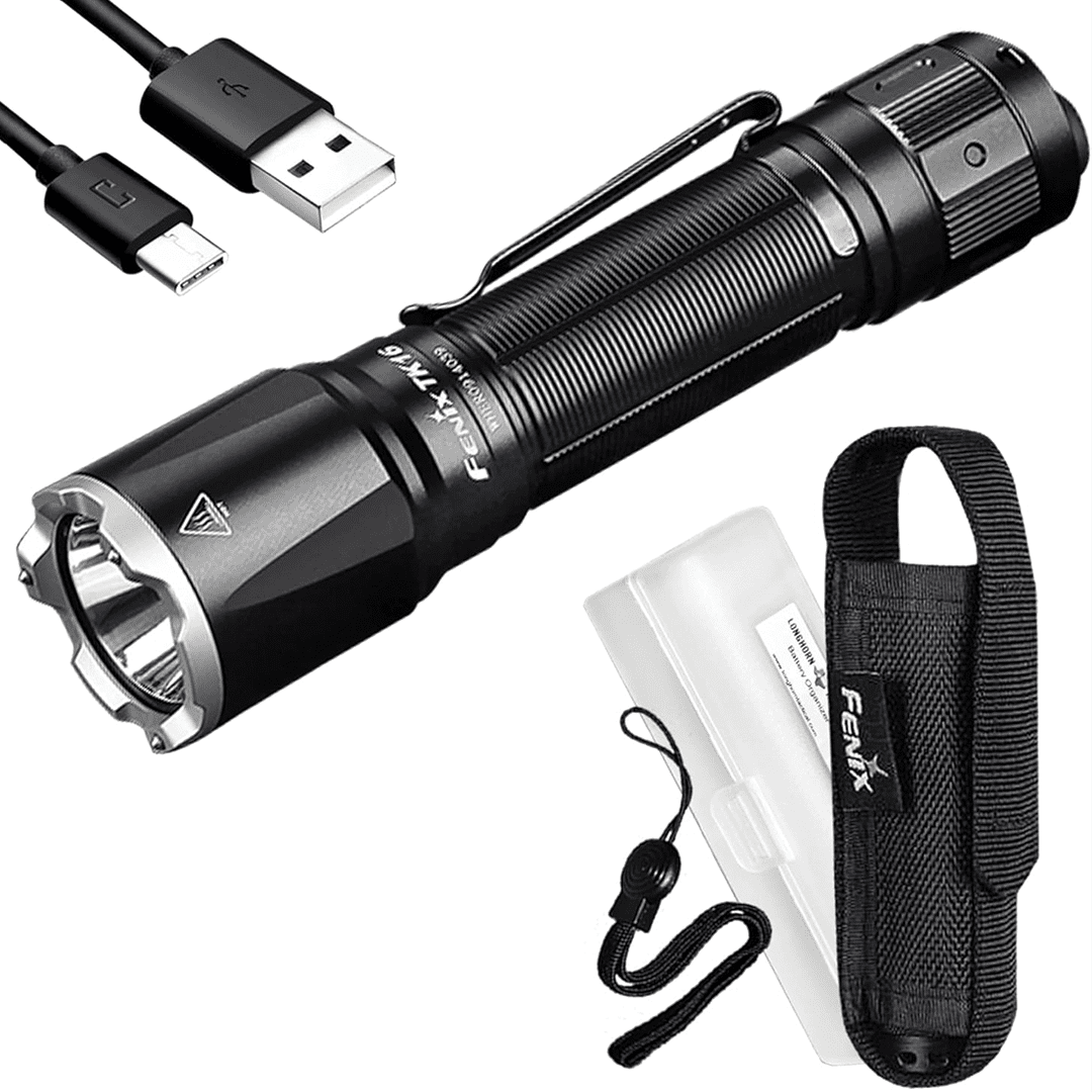 Lampe tenue en main pour illustrer l’utilisation à une seule main