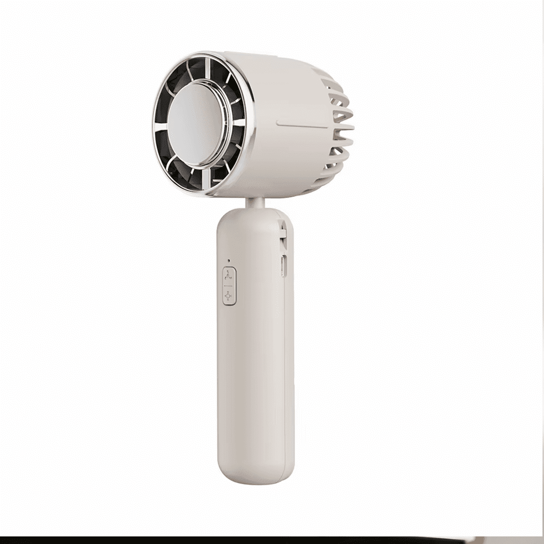 Utilisation du rafraîchisseur d’air portable tenu dans la main