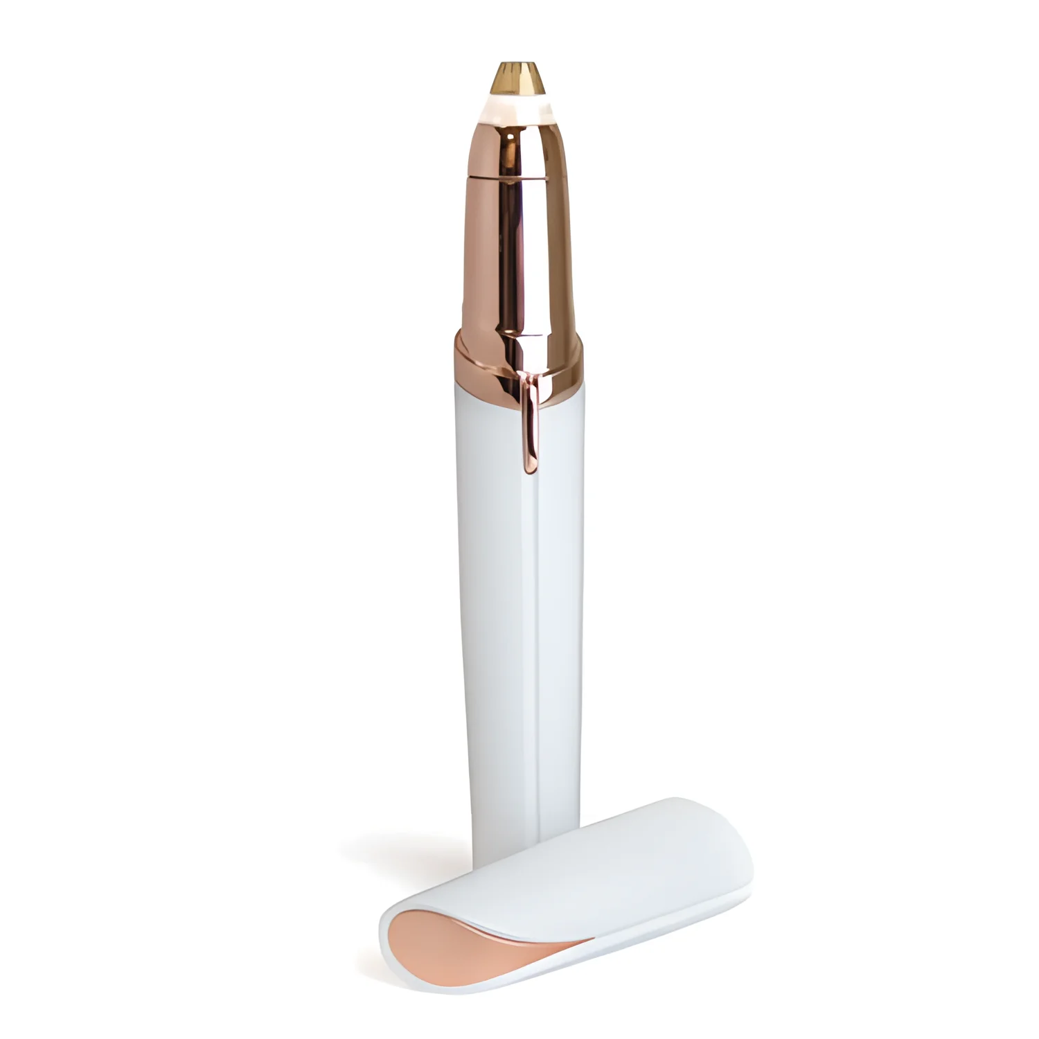 Épilateur à sourcils plaqué or 18 carats - hyper précis & sans douleur