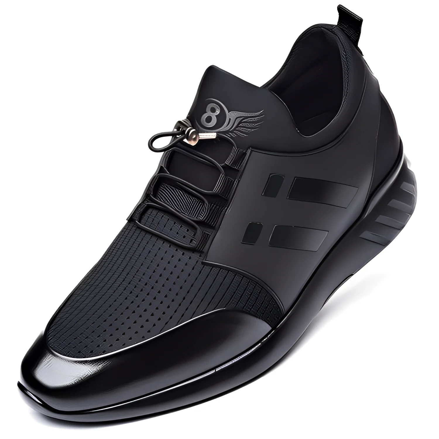 Sneakers en cuir véritable pour hommes ou femmes - angels 8