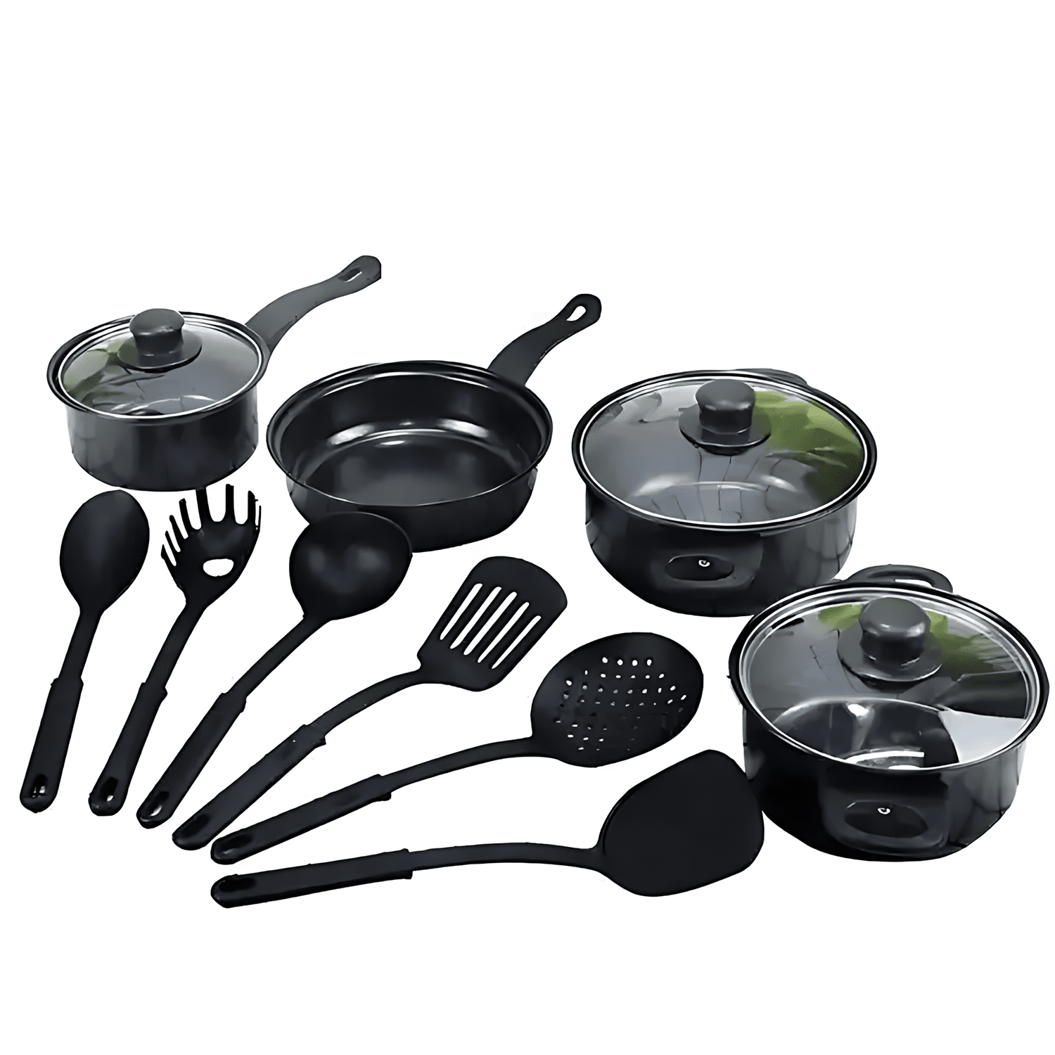 Pure ceramic Ensemble de 12 ustensiles de cuisine antiadhésifs