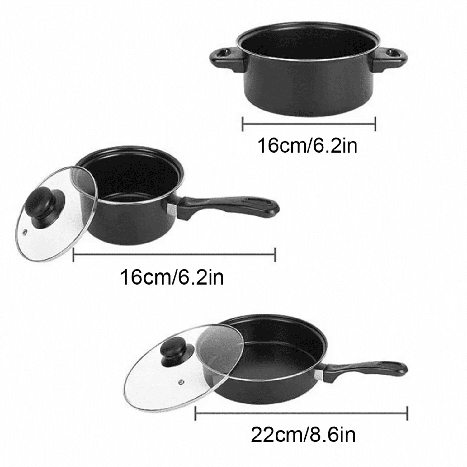 Pure ceramic Ensemble de 12 ustensiles de cuisine antiadhésifs – Image 9