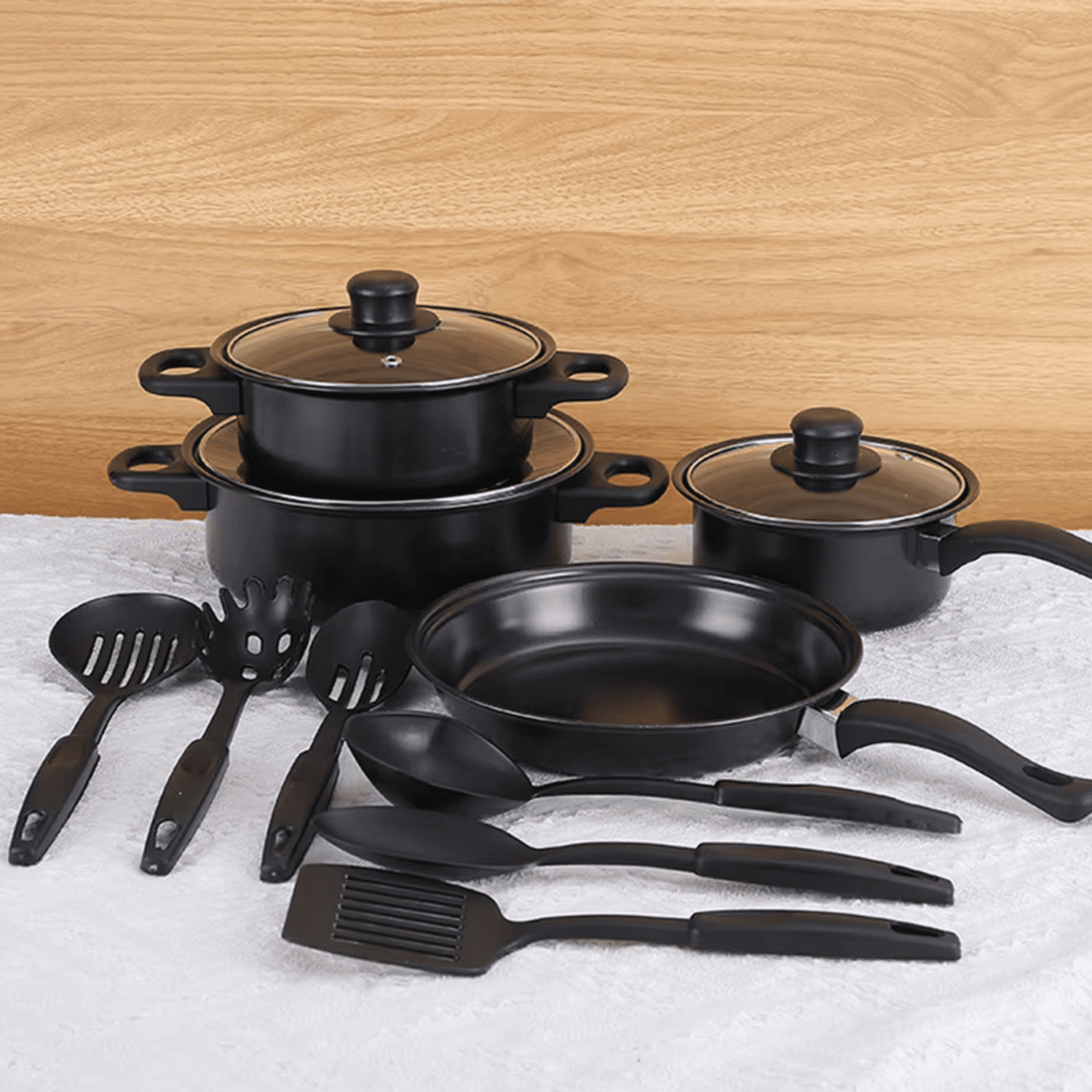 Pure ceramic Ensemble de 12 ustensiles de cuisine antiadhésifs – Image 8