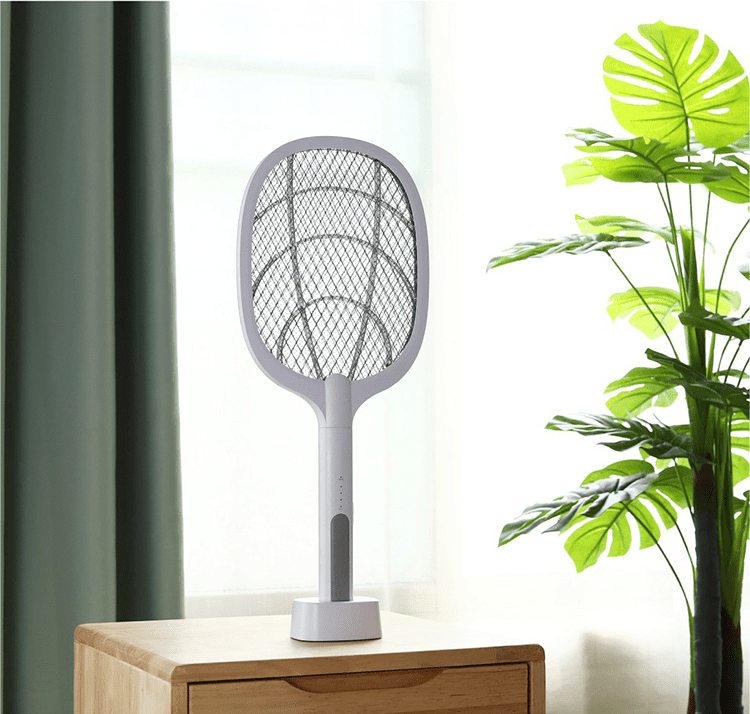 Lampe raquette anti moustique rechargeable usb 2 en 1 smashpower – Image 5