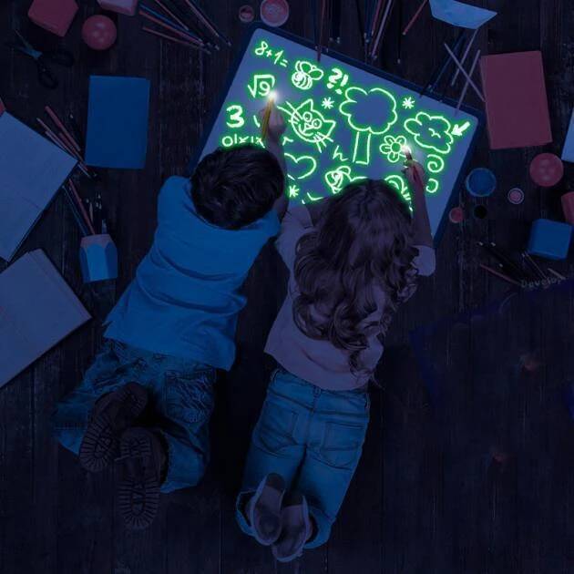 Plateau de dessin éducatif lumineux - lumidessin – Image 6