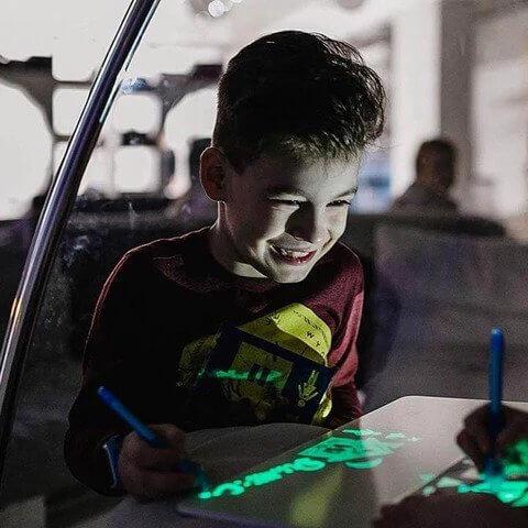 Plateau de dessin éducatif lumineux - lumidessin – Image 4