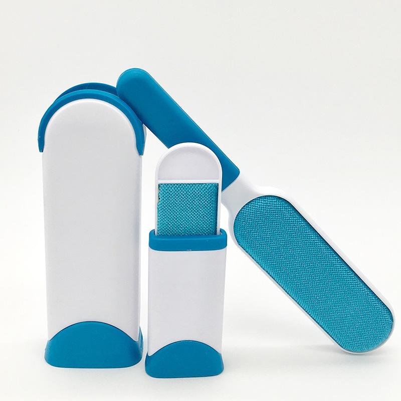 brosse poils animaux bleu - shopibest