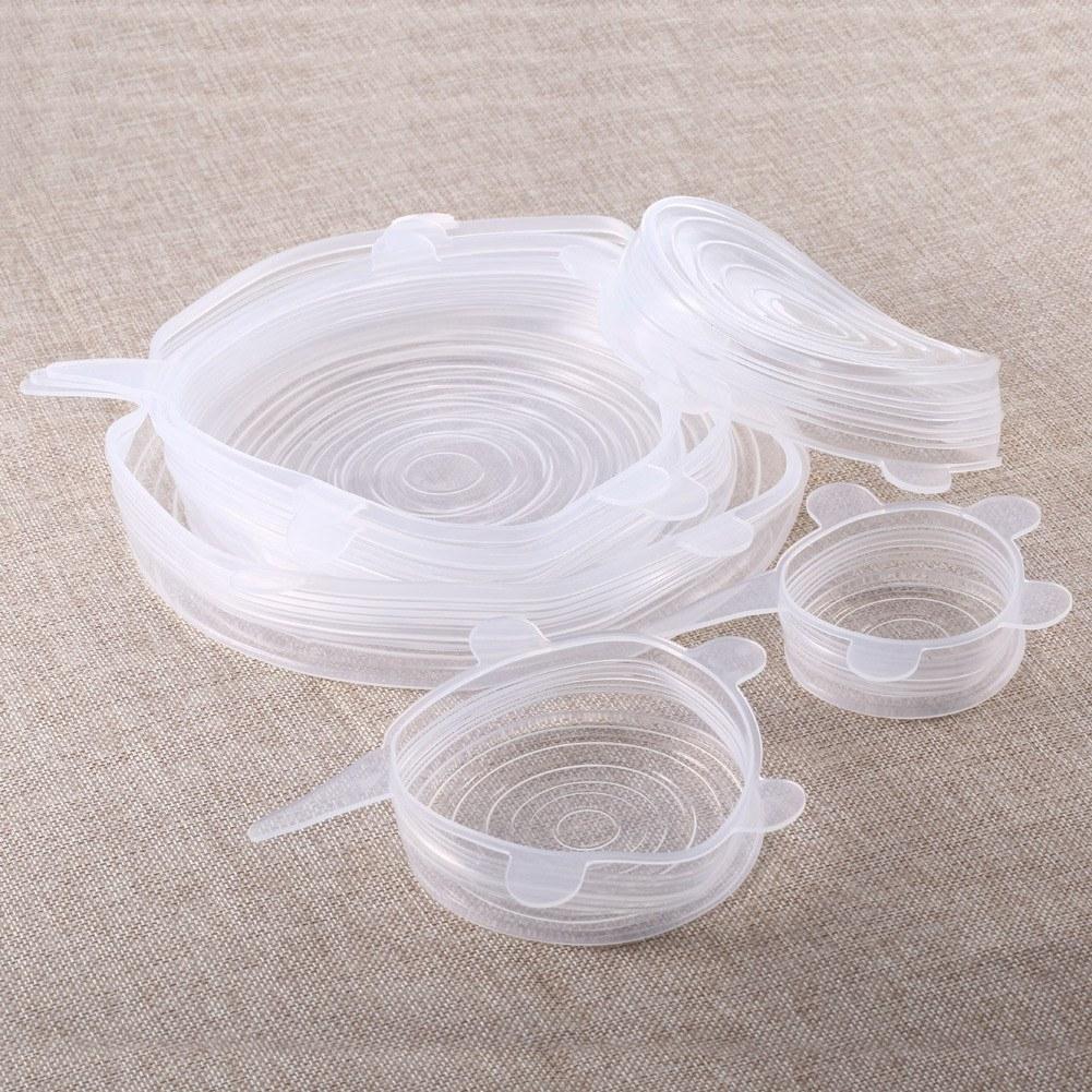 Couvercles extensibles en silicone ( lots de 6 ) – Image 5
