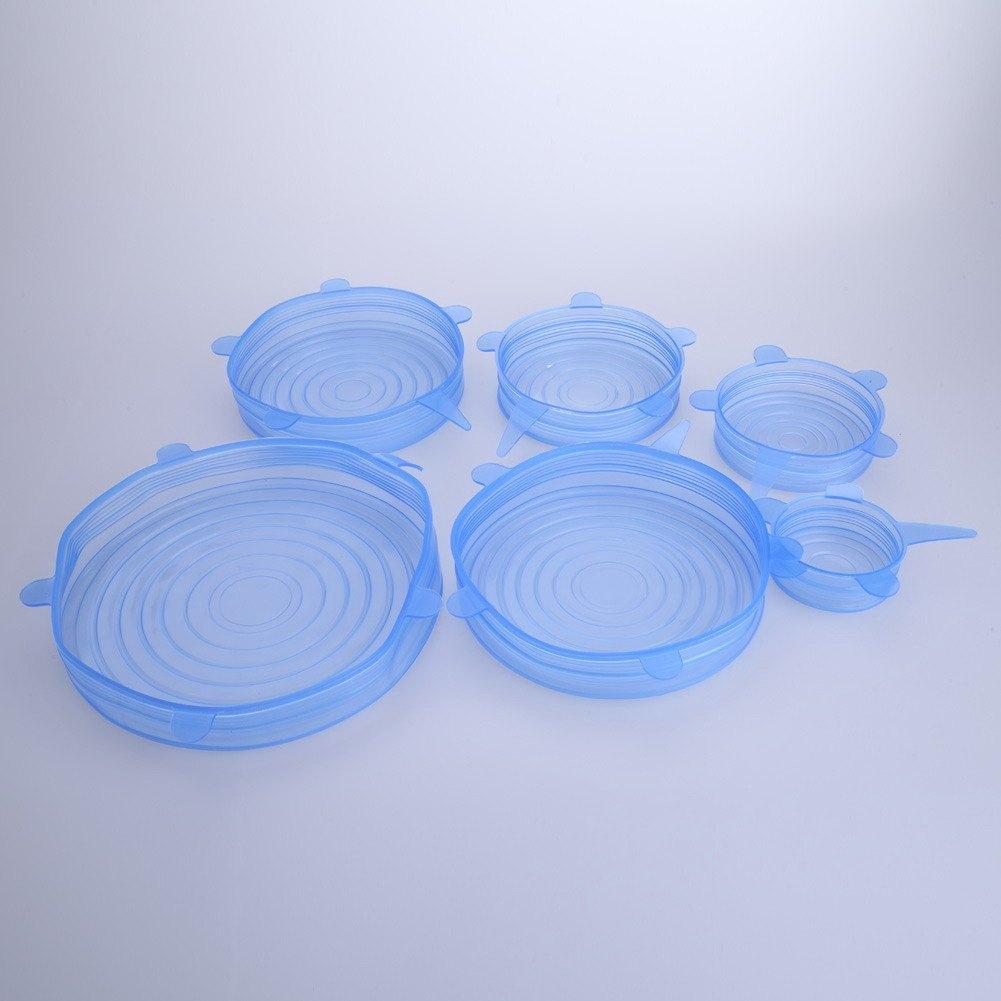 Couvercles extensibles en silicone ( lots de 6 ) – Image 7