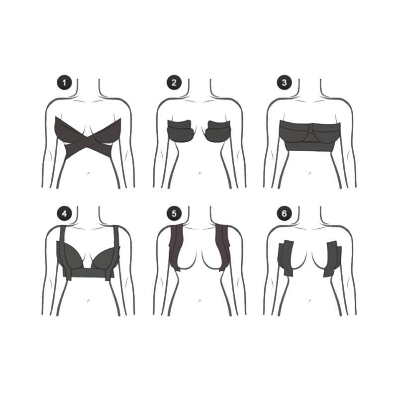Bande adhésive pour soutien-gorge invisible - boobtape – Image 3